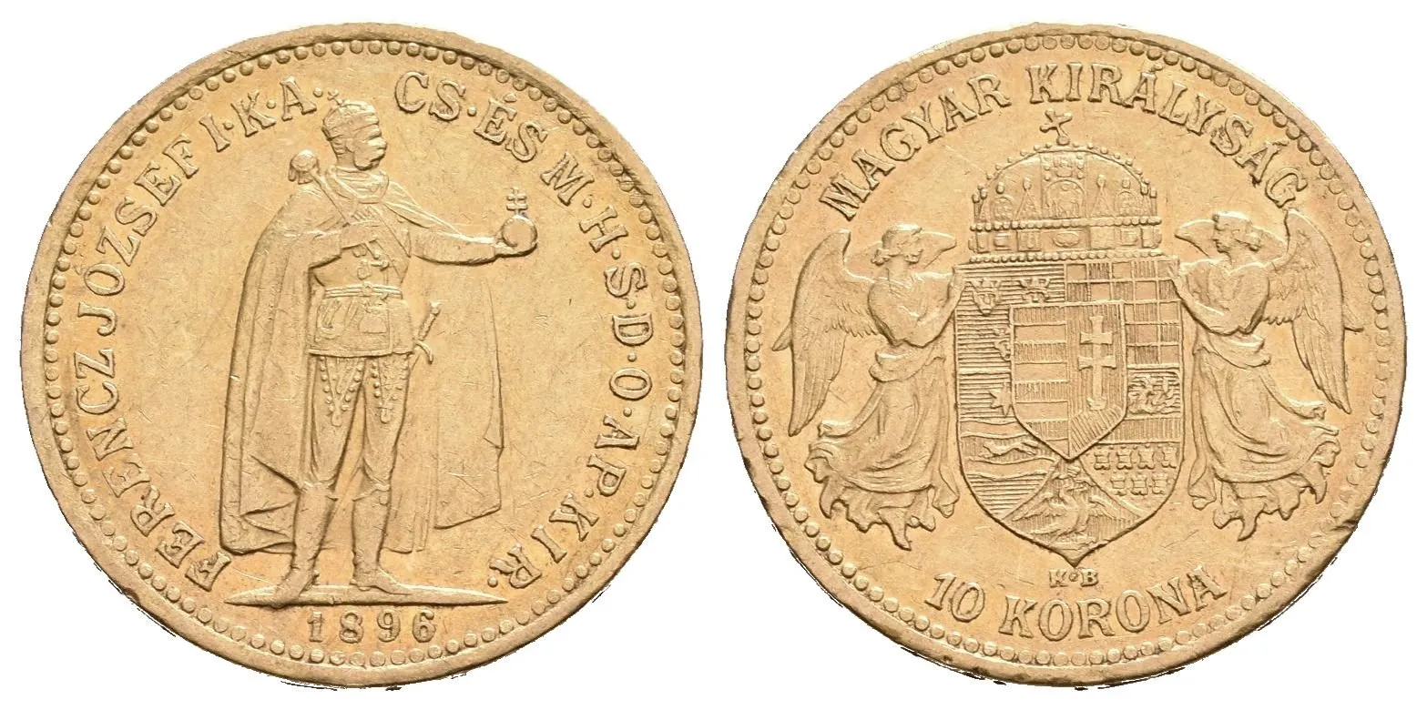 10 Koruna 1896 KB