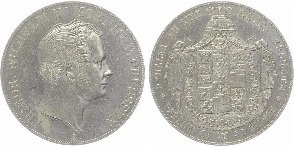 Prusko, Friedrich Wilhelm IV., 1840 - 1861 — 1