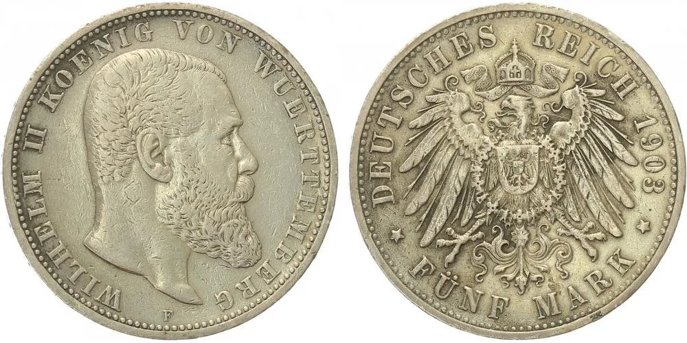 Württemberg, Wilhelm II., 1891 - 1918 — 1
