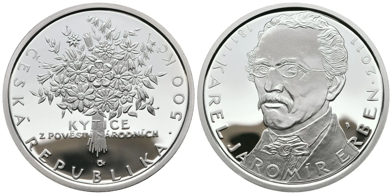 500 Kč 2011 - Karel Jaromír Erben, PROOF