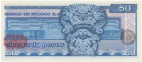 Mexiko, 50 Pesos 1973, P.65a - fotografie 2