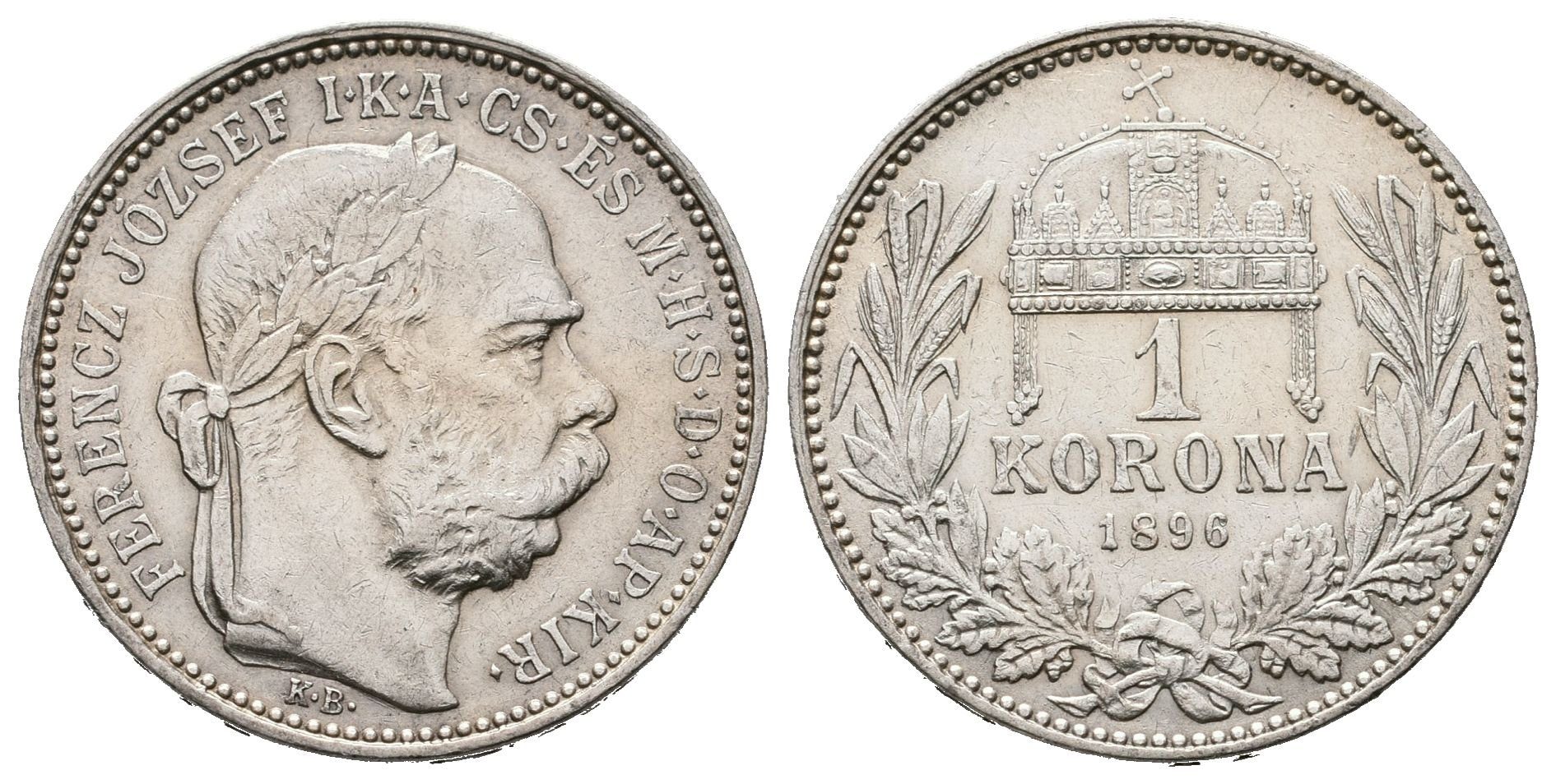1 Koruna 1896 KB