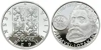 200 Kč 1998 - Přemysl Otakar I., PROOF