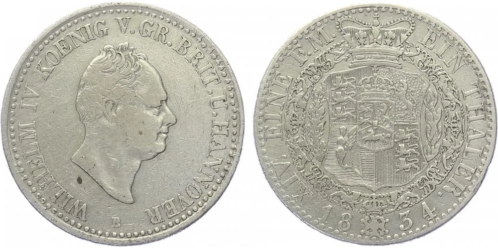 Hannover, Georg IV., 1820 - 1830 — 1
