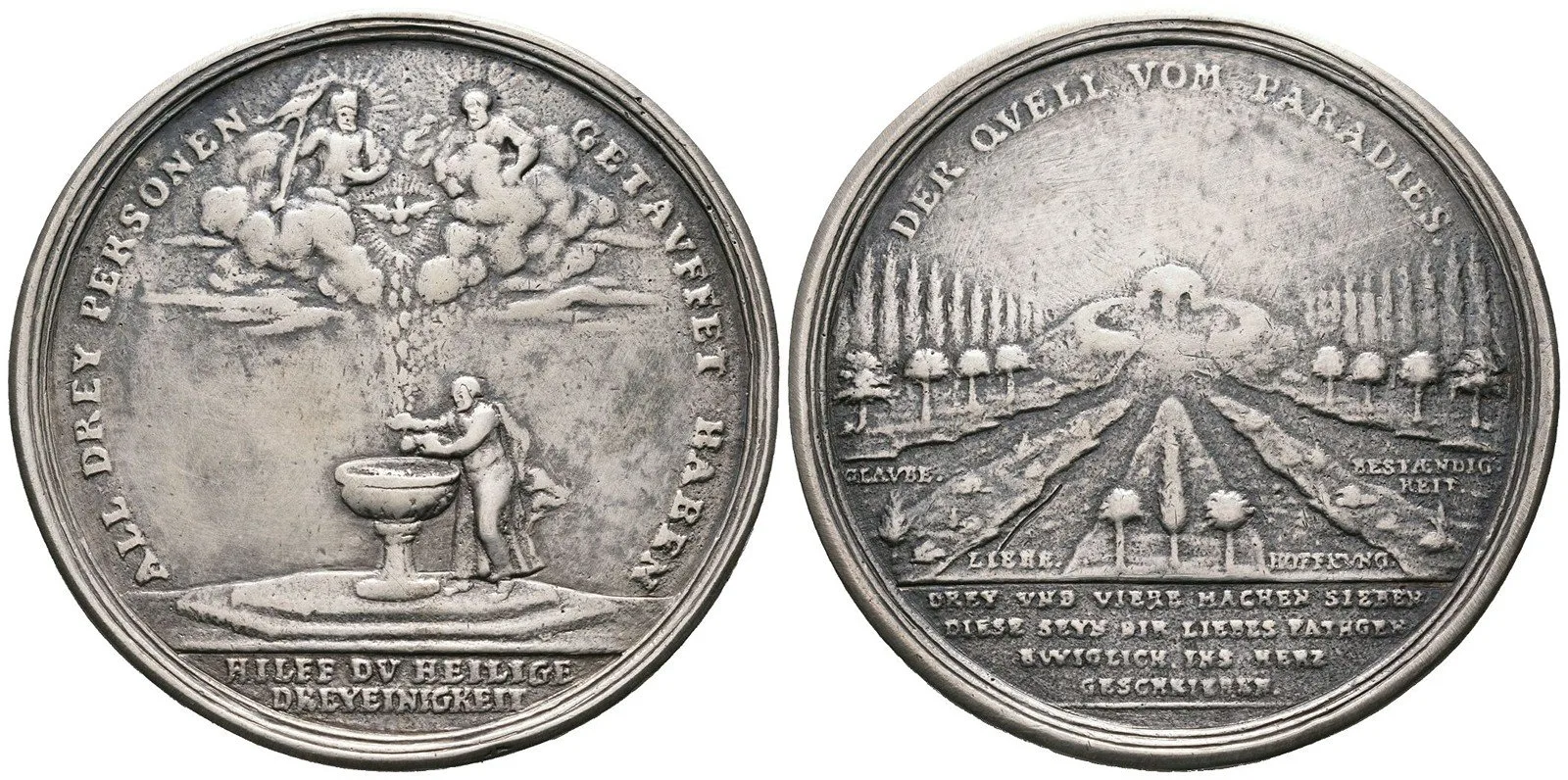Náboženské a církevní medaile — 1