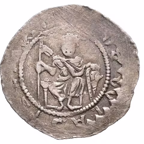 Denár, Cach 558, pěkná zachovalost, patina, nedor. opisy (0,88 g)