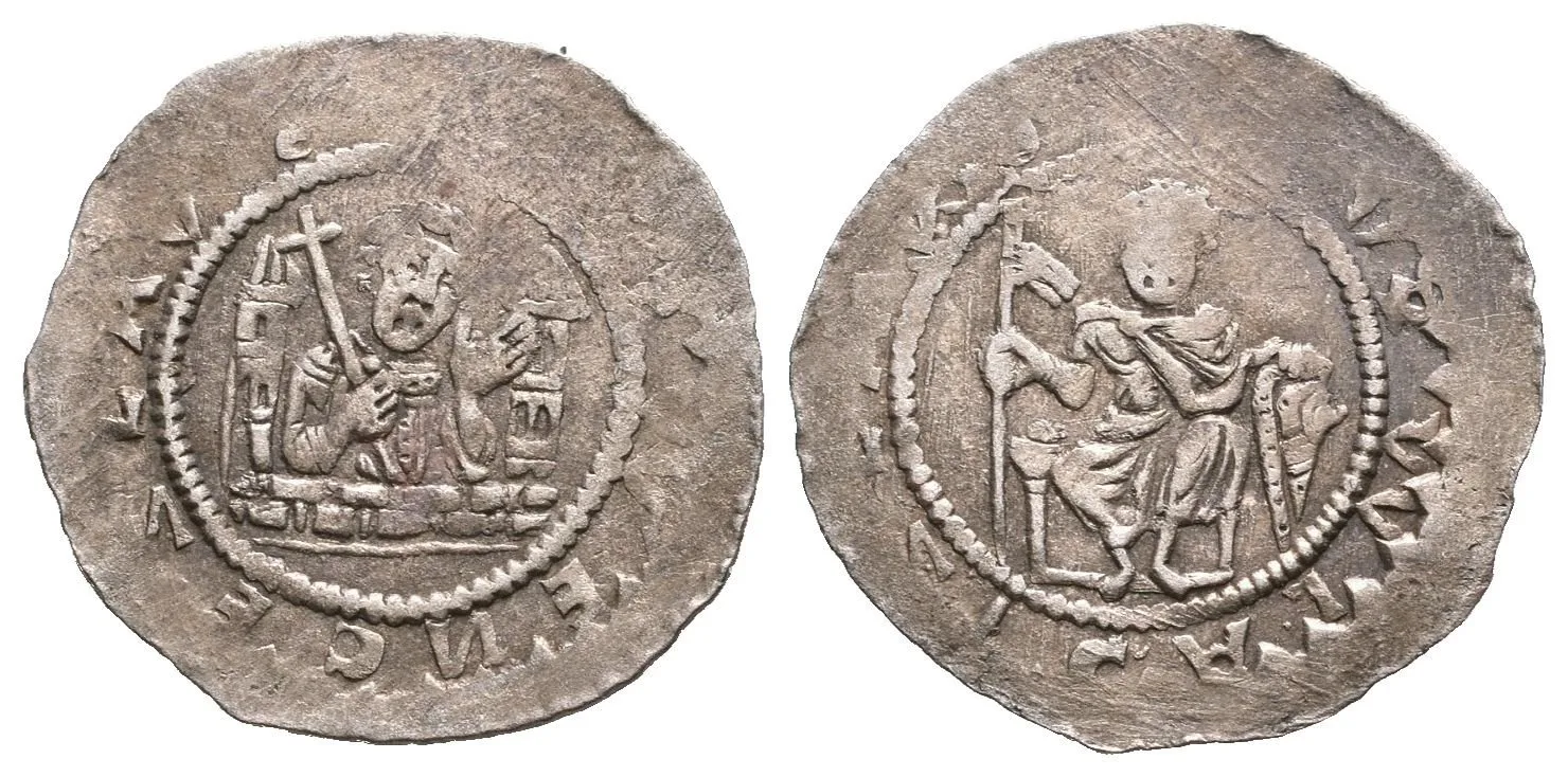 Denár, Cach 558, pěkná zachovalost, patina, nedor. opisy (0,88 g) — 1