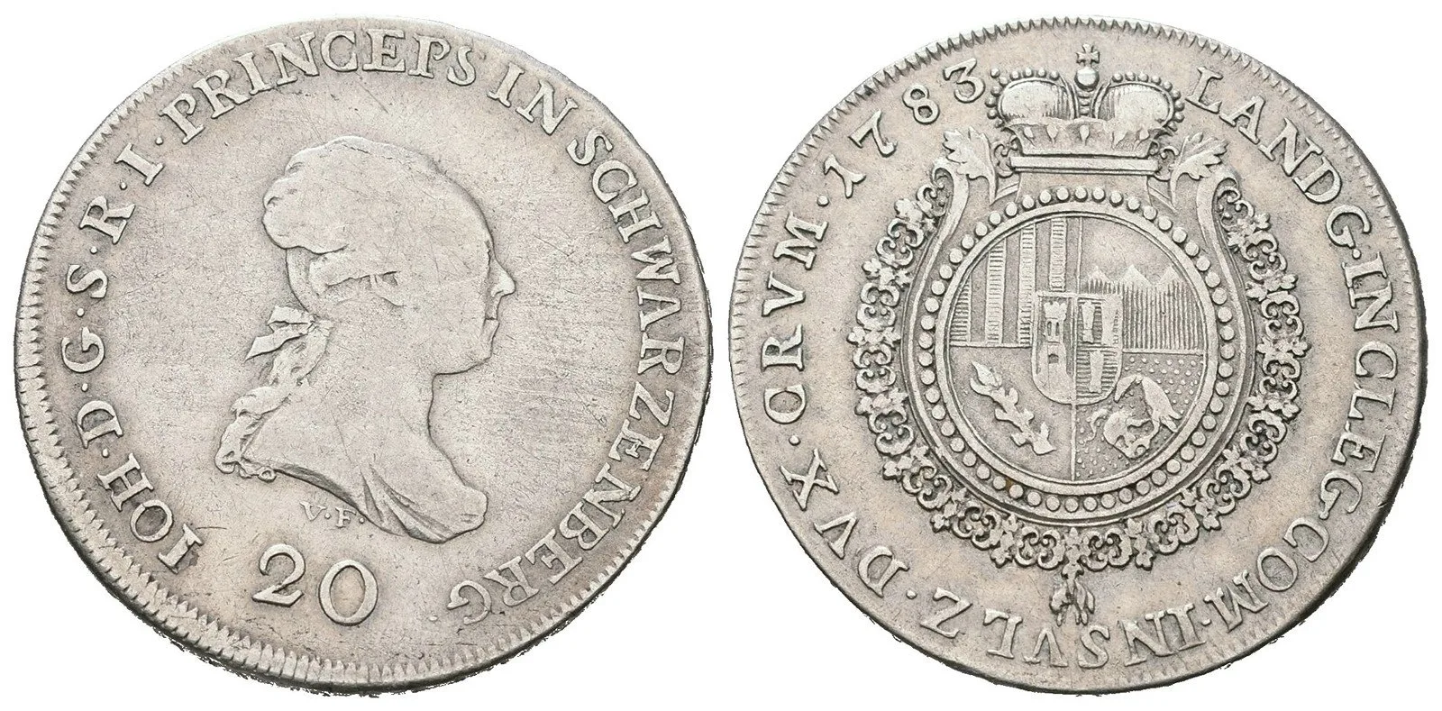 Schwarzenberg, Johann Nepomuk, 1782 - 1789 — 1