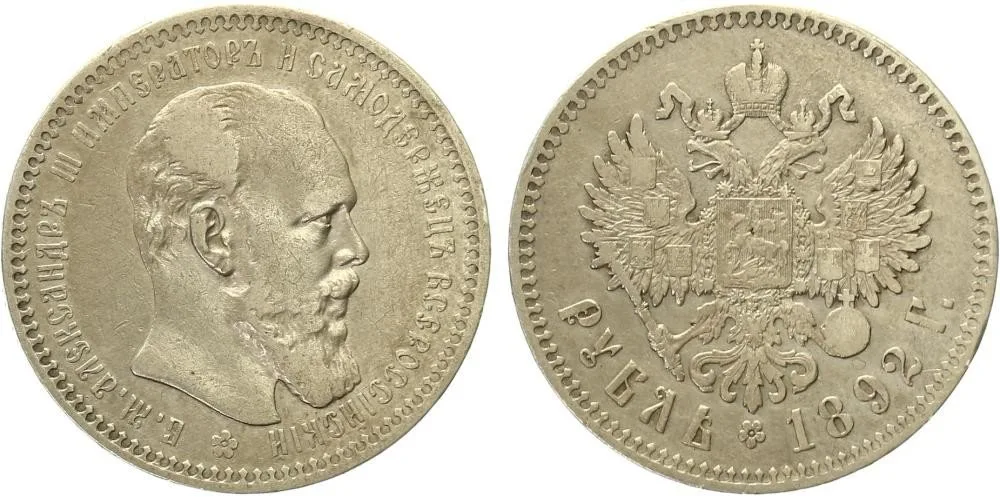 Rusko, Alexander III., 1881 - 1894 — 1