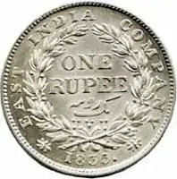 Indie - Východoindická společnost, William IV., 1830 - 1837 — 2