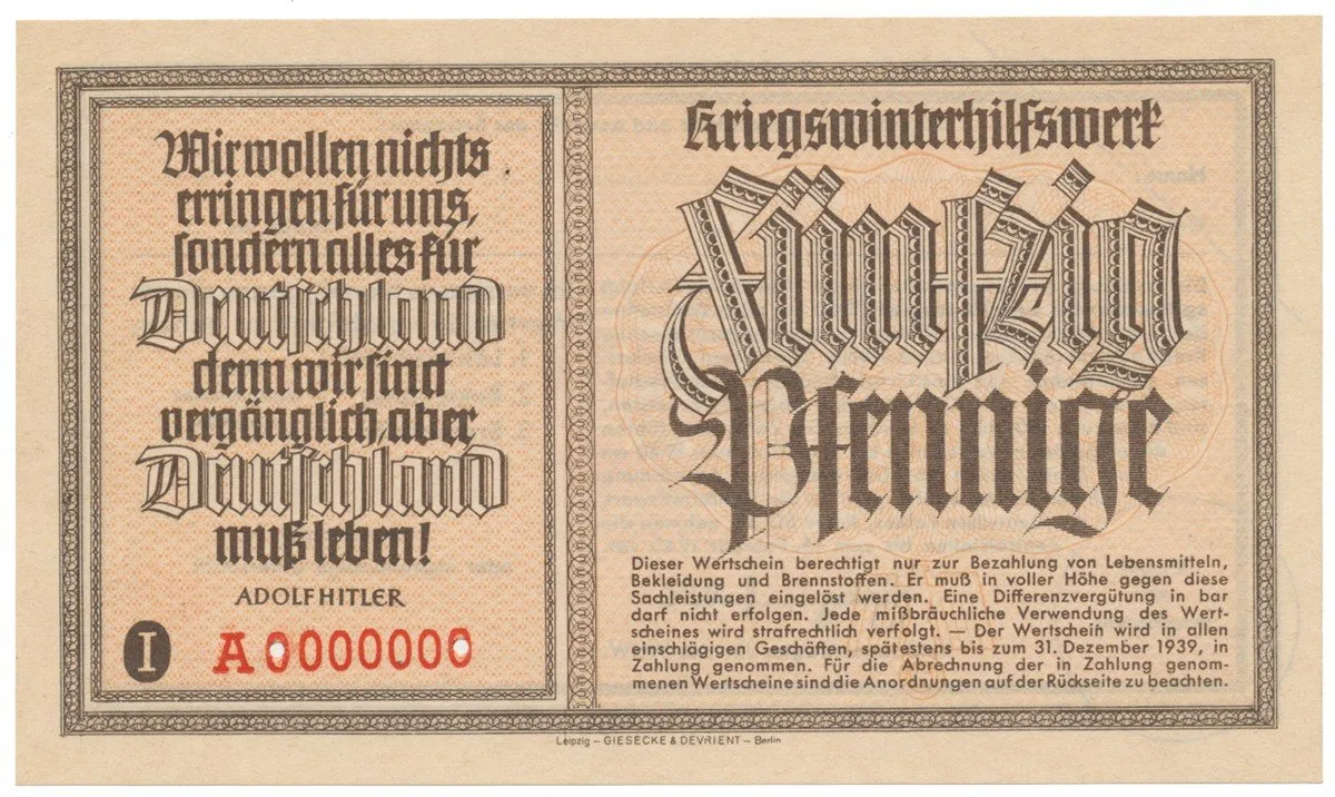Německo - okupovaná území, 1939 - 1945 — 1