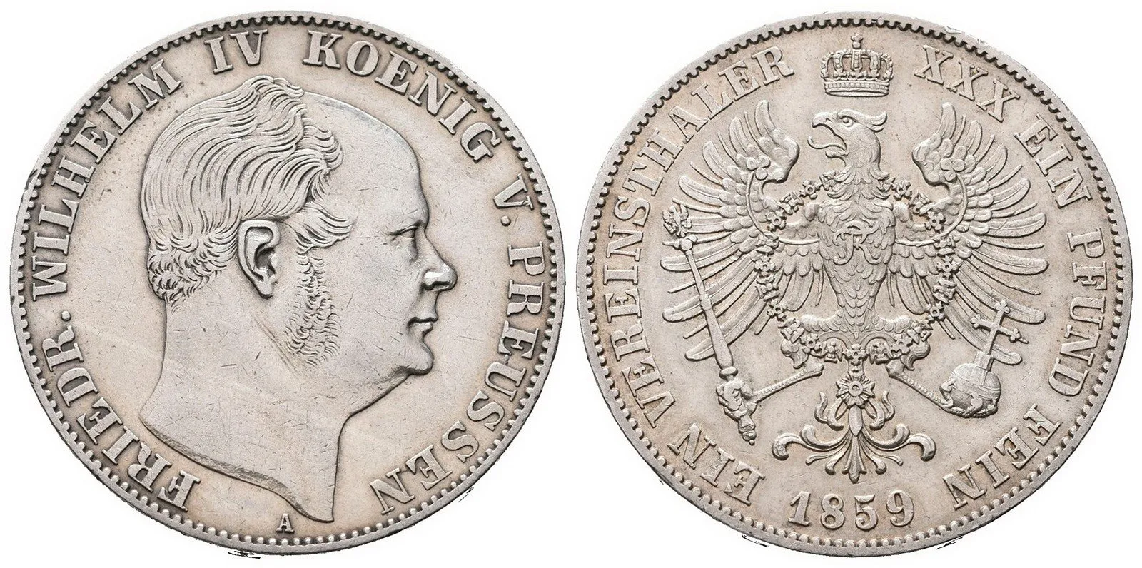 Prusko, Friedrich Wilhelm IV., 1840 - 1861 — 1