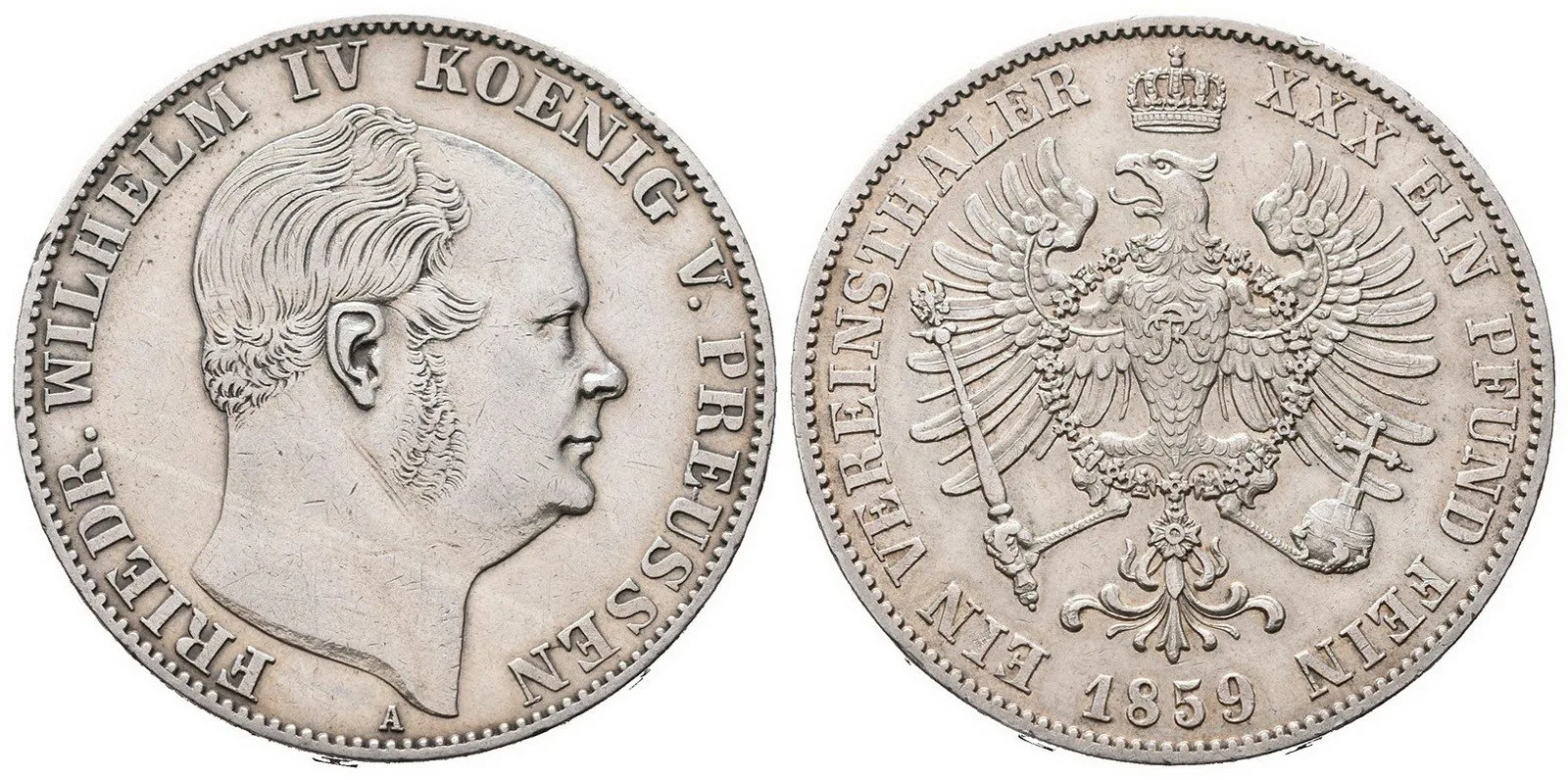 Prusko, Friedrich Wilhelm IV., 1840 - 1861 — 1