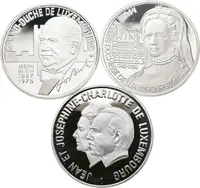 25 Ecu 1993-1995 - Marie Terezie, Joseph Bech, Jean a Josephine, — 1