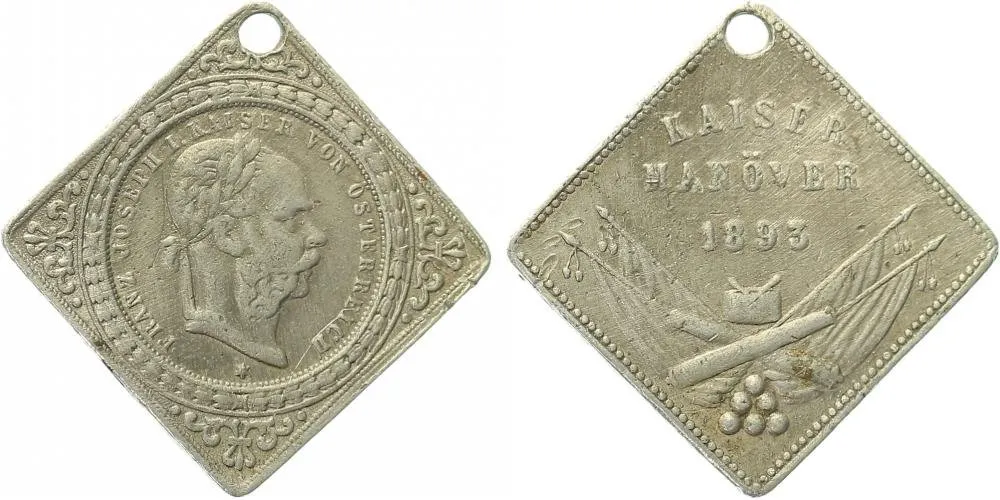 František Josef I., medaile vojenských manévrů — 1