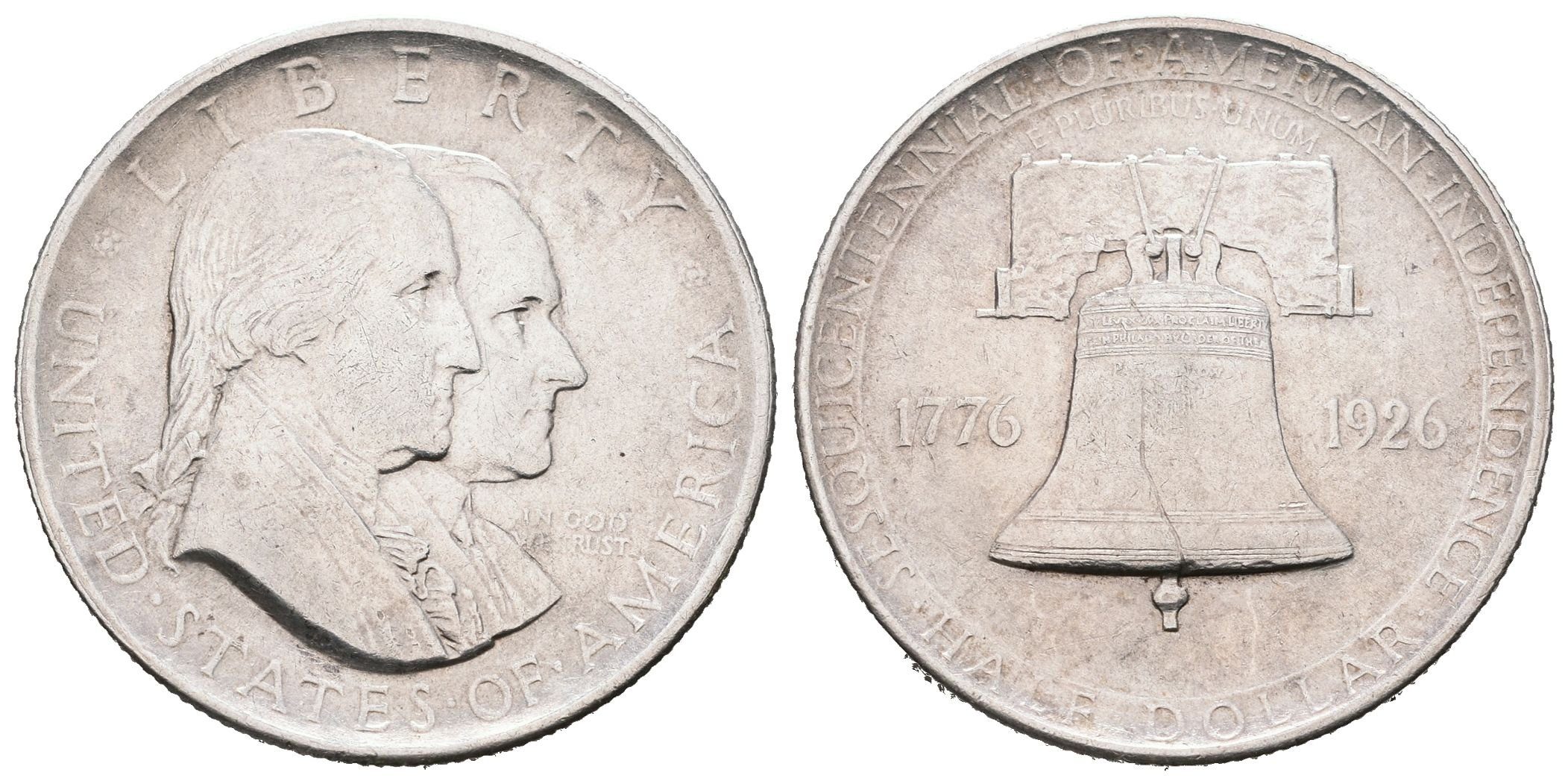 USA, 1/2 Dollar 1926 - U. S. Sesquicentennial of Independece