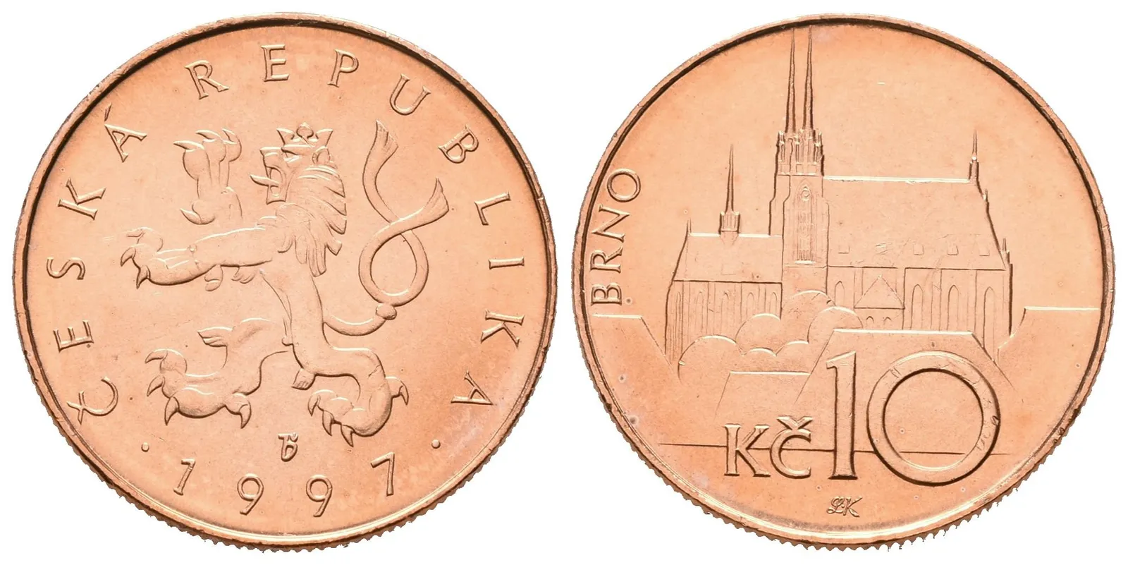 10 Koruna 1997