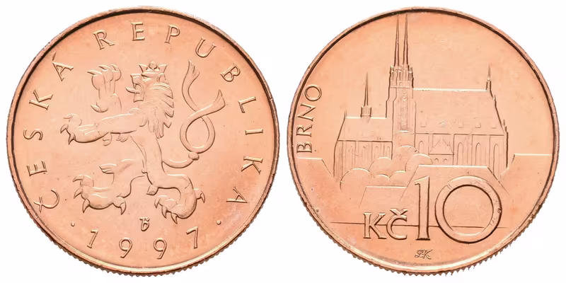 10 Koruna 1997
