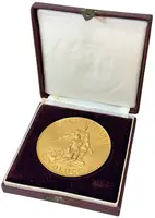 AE Medaile 1945 - Svaz národní revoluce, Československý odboj, Br. 78 mm, — 2