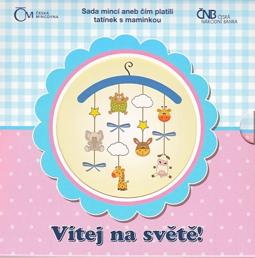 Ročníková sada mincí 2015 - Vítej na světě