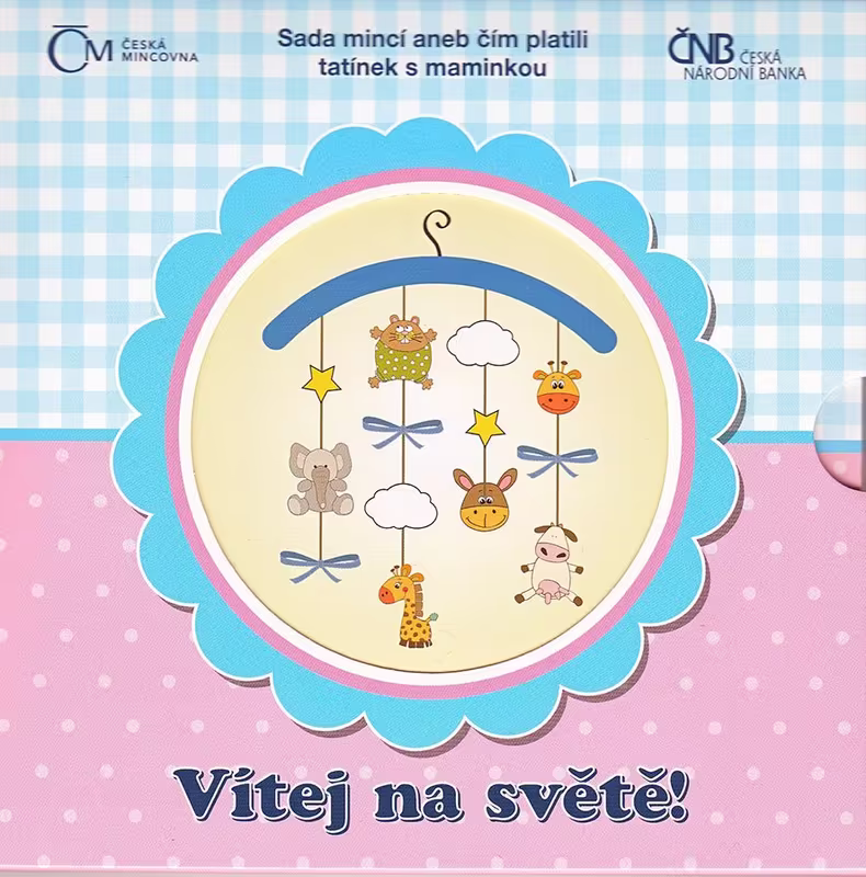 Ročníková sada mincí 2015 - Vítej na světě