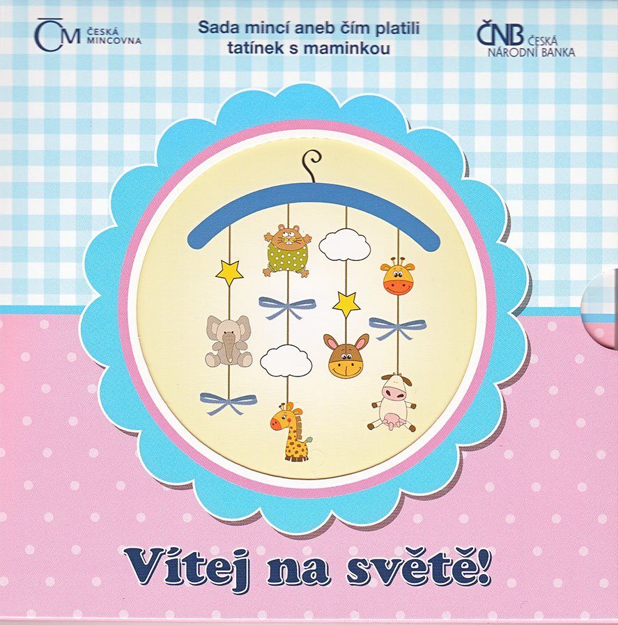Ročníková sada mincí 2015 - Vítej na světě