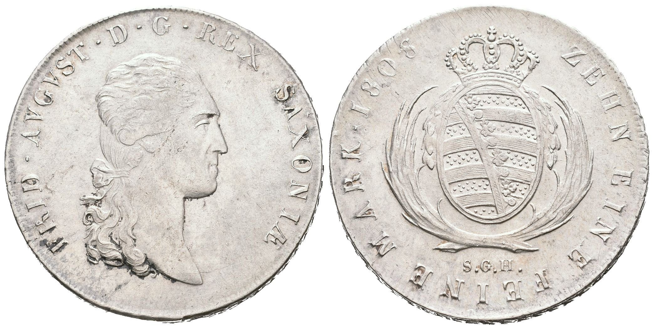 Sasko, Tolar 1808