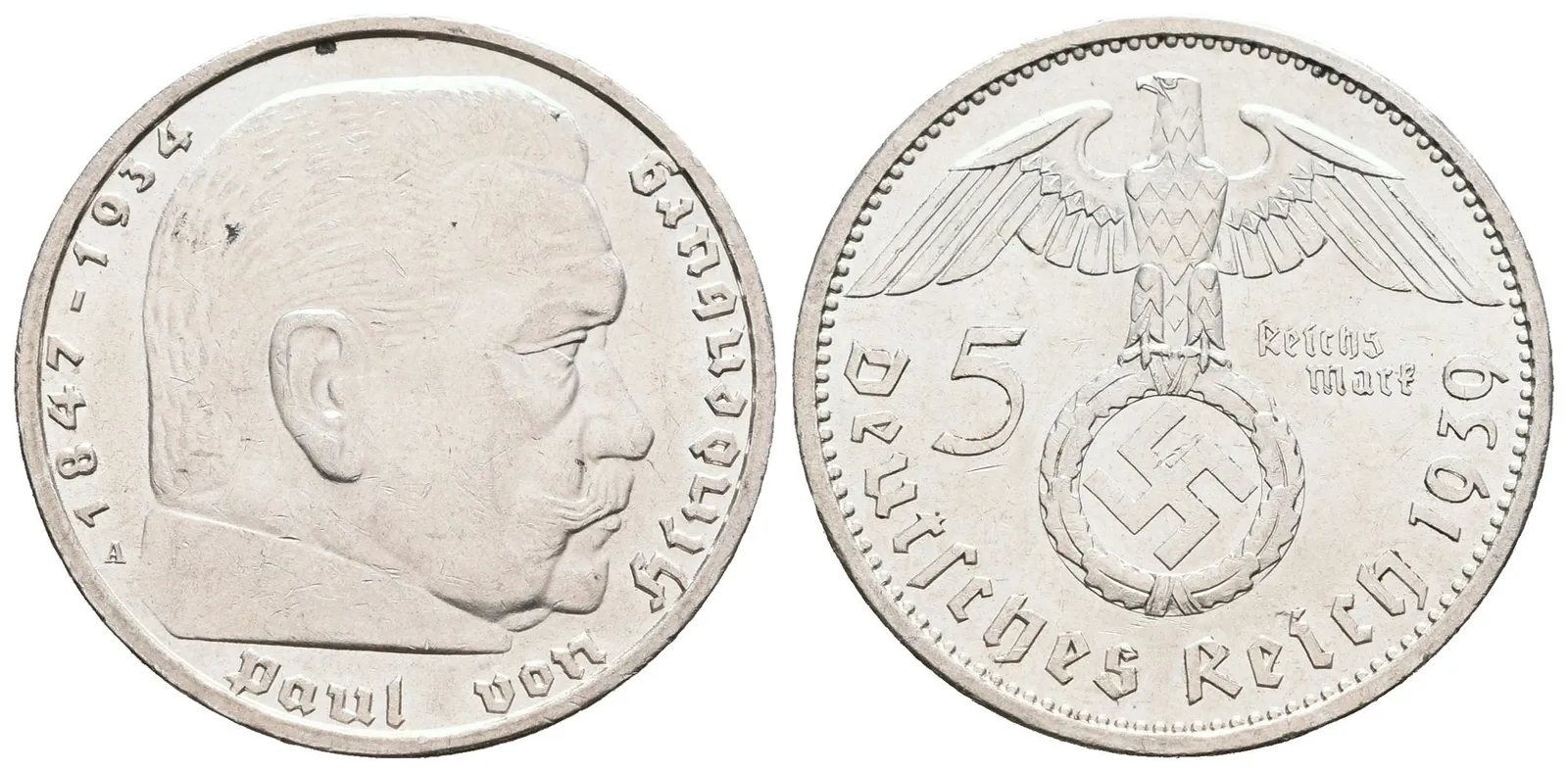 III. říše, 5 Marka 1939 A