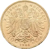 10 Koruna 1906 - fotografie 5
