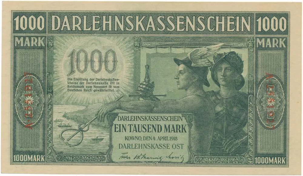 Německo - okupovaná území, 1914 - 1918 — 1