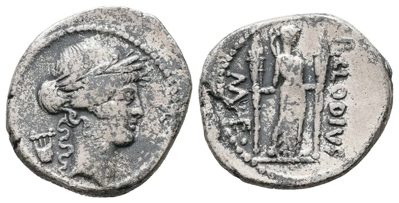 P. Clodius M. f. Turrinus, 42 př. Kr. — 1