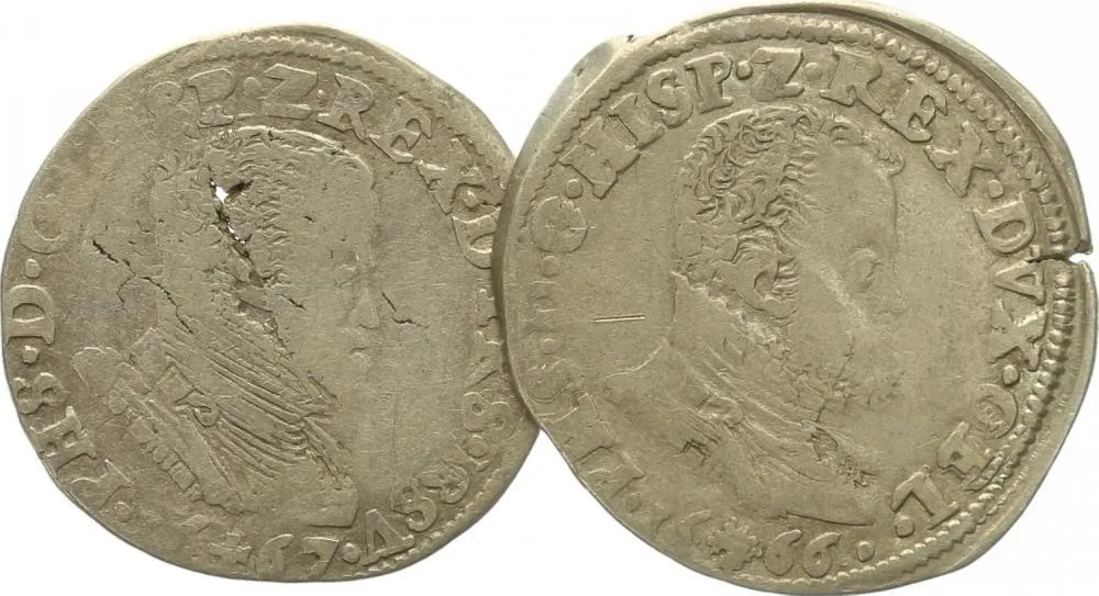 Španělské Nizozemí, Flanders, Philip II., 1555 - 1598 — 1