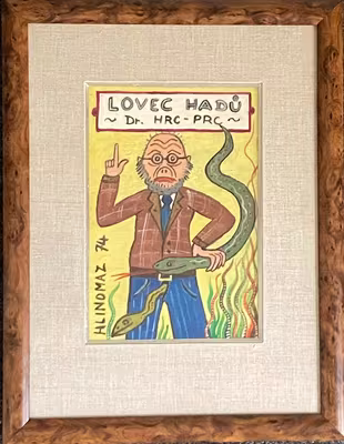 Josef Hlinomaz: Josef Hlinomaz (1914 - 1978) - Snake Hunter Dr. Hrc-Prc