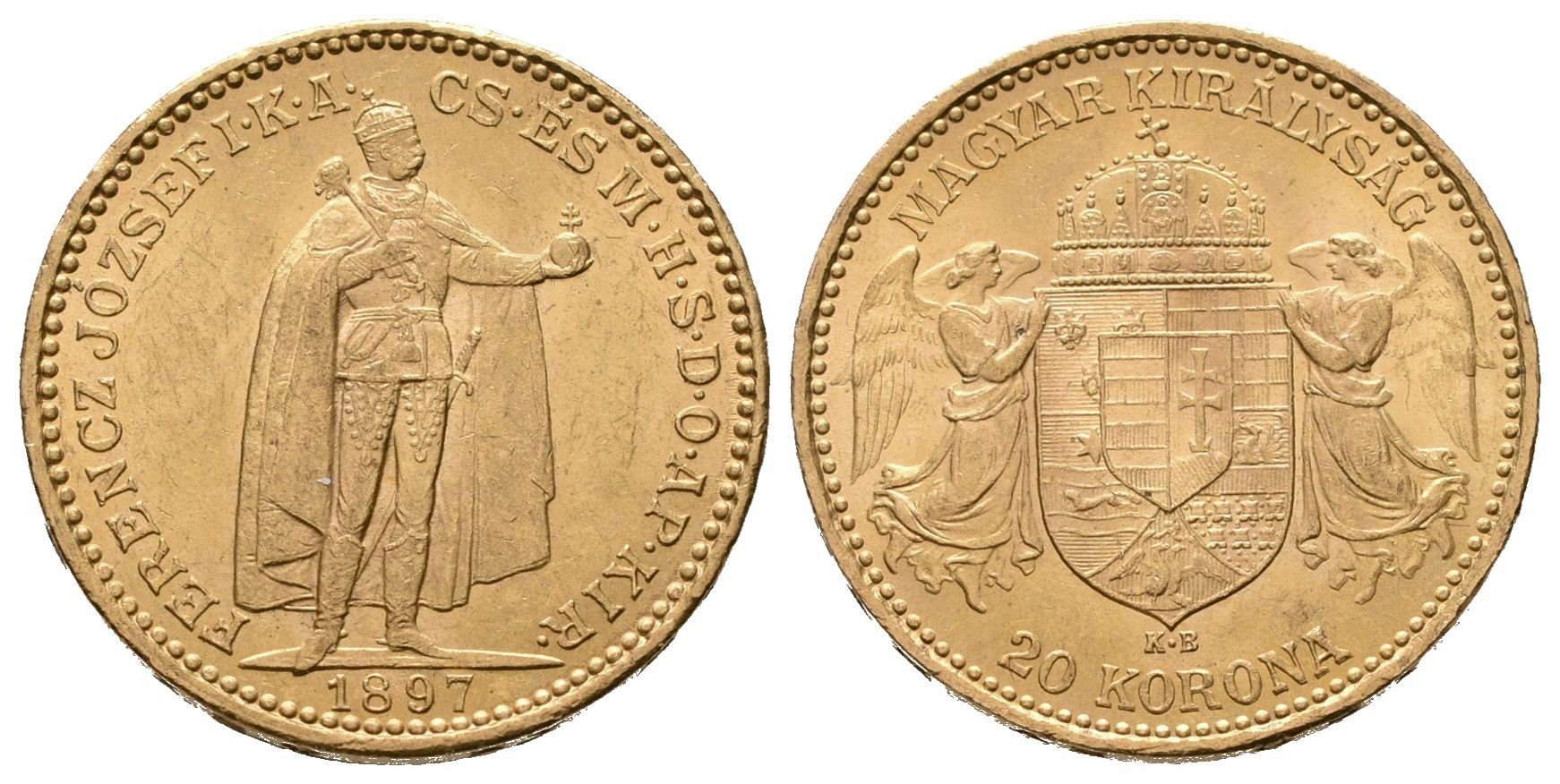 20 Koruna 1897 KB
