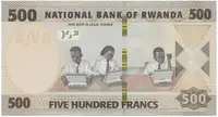 Rwanda, 500 Francs 2019, P.42a - fotografie 2