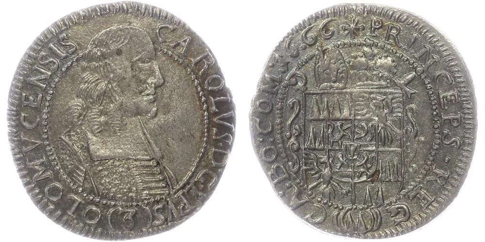 Olomouc - biskupství, Karel II. Liechtenstein, 1664 - 1695 — 1