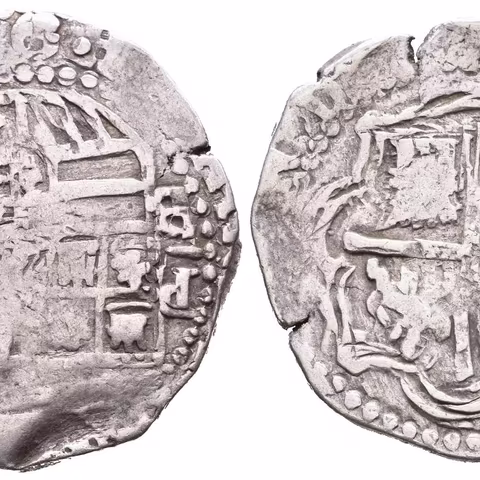 4 Real b.l. (1596 - 1605) (tzv. lodní mince), Potosí (13,10 g), KM.9,