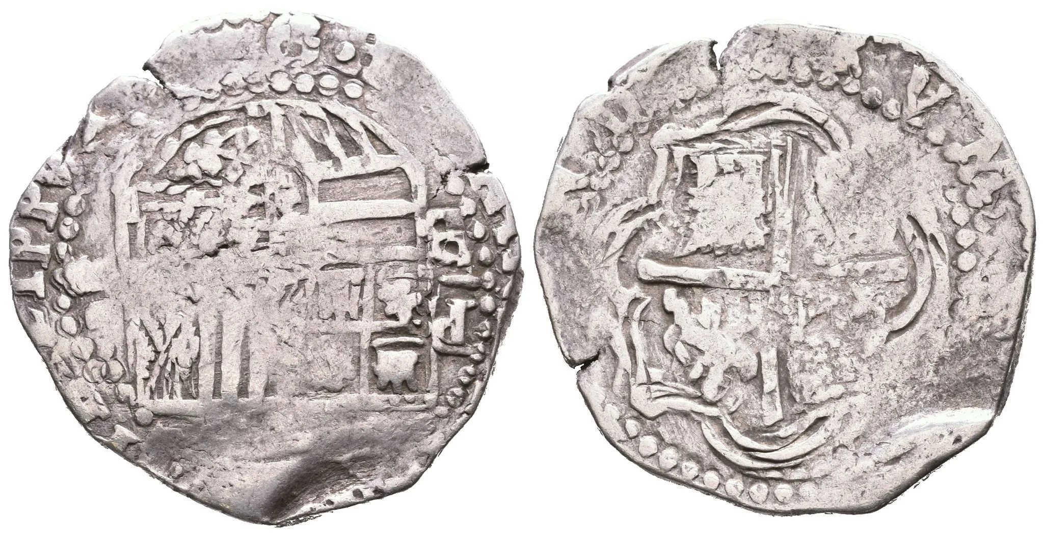 4 Real b.l. (1596 - 1605) (tzv. lodní mince), Potosí (13,10 g), KM.9, — 1