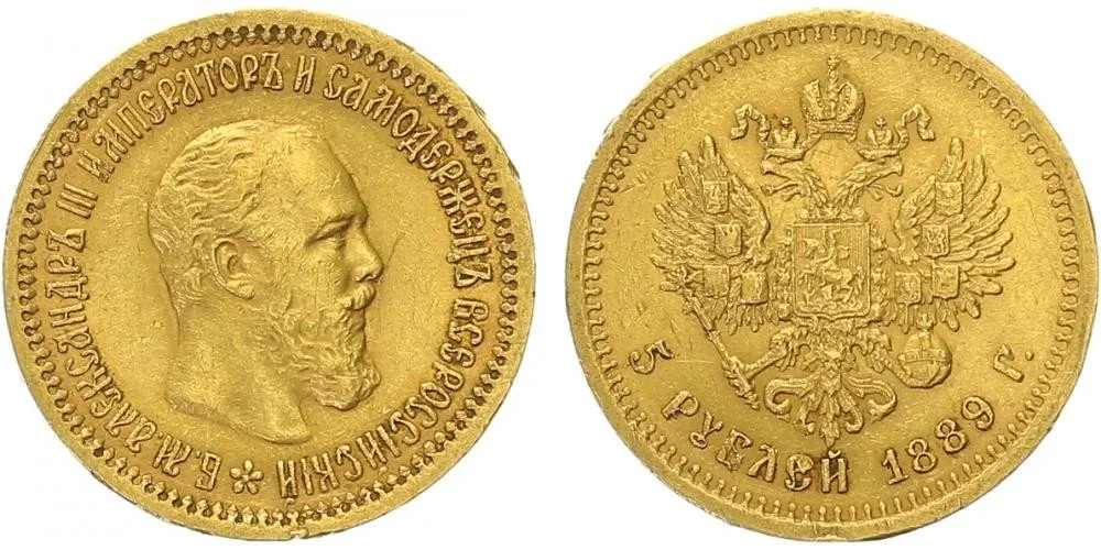 Rusko, Alexander III., 1881 - 1894 — 1