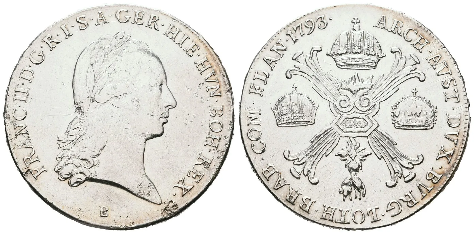 František II., Křížový Tolar 1793 B