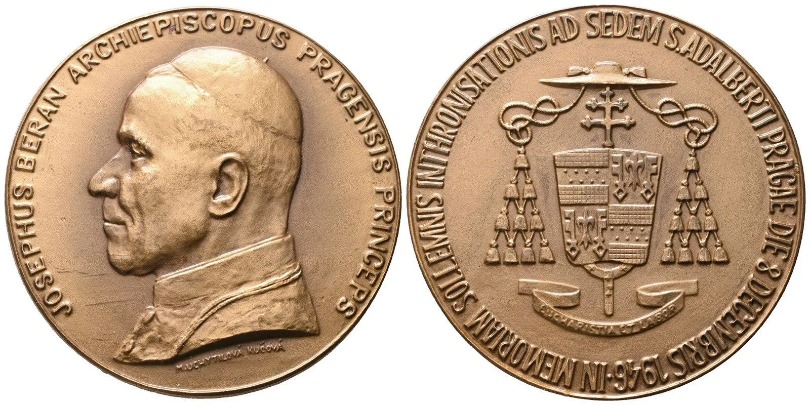 Praha - arcibiskupství, Josef Beran, 1946 - 1969 — 1