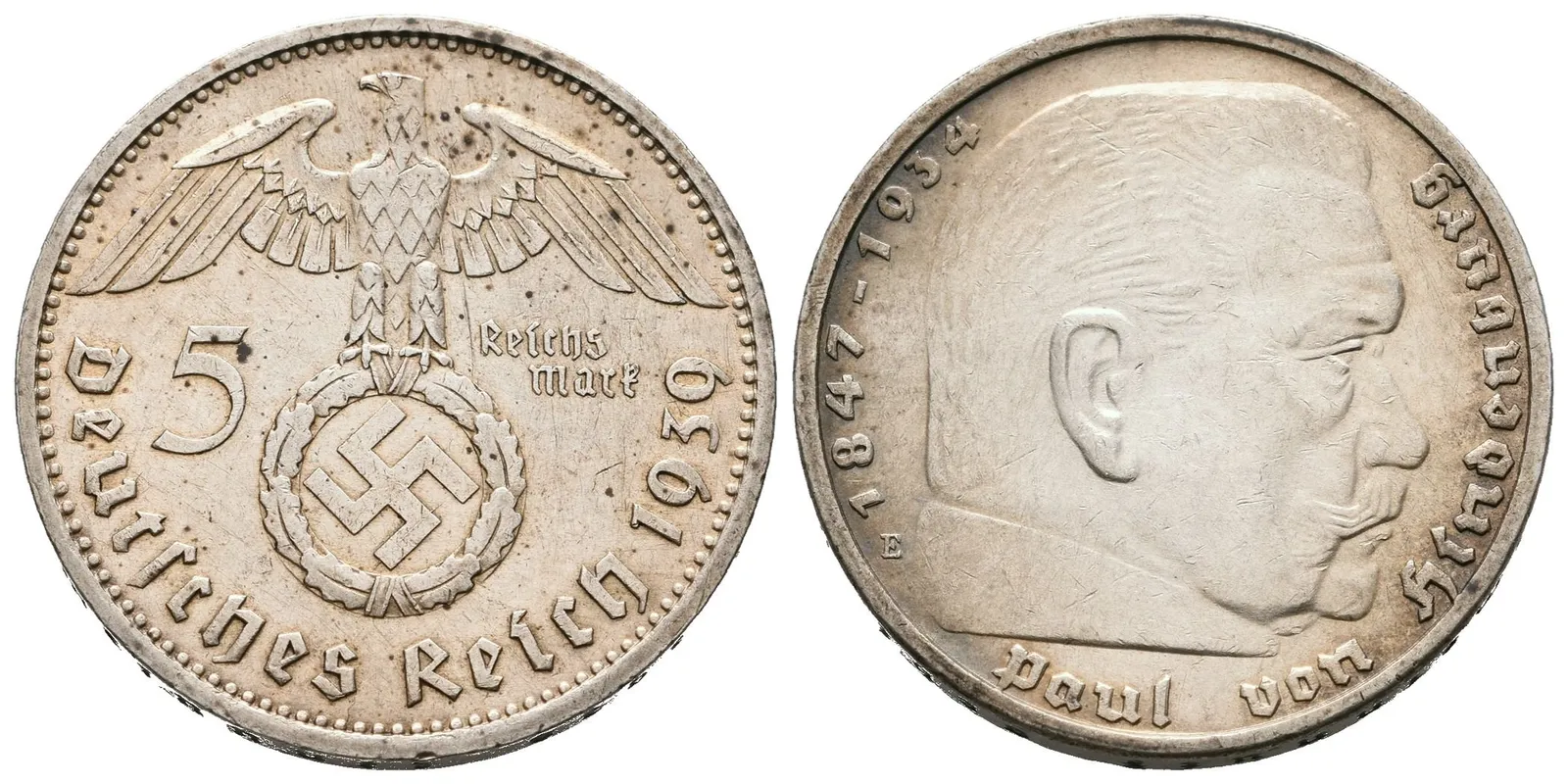 III. říše, 5 Marka 1939 E
