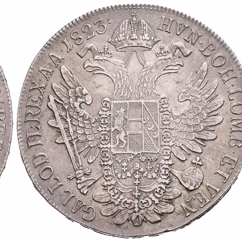 Tolar 1823 C, Hal.2025, patina, rysky