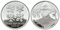 200 Kč 2002 -  Emil Holub, PROOF