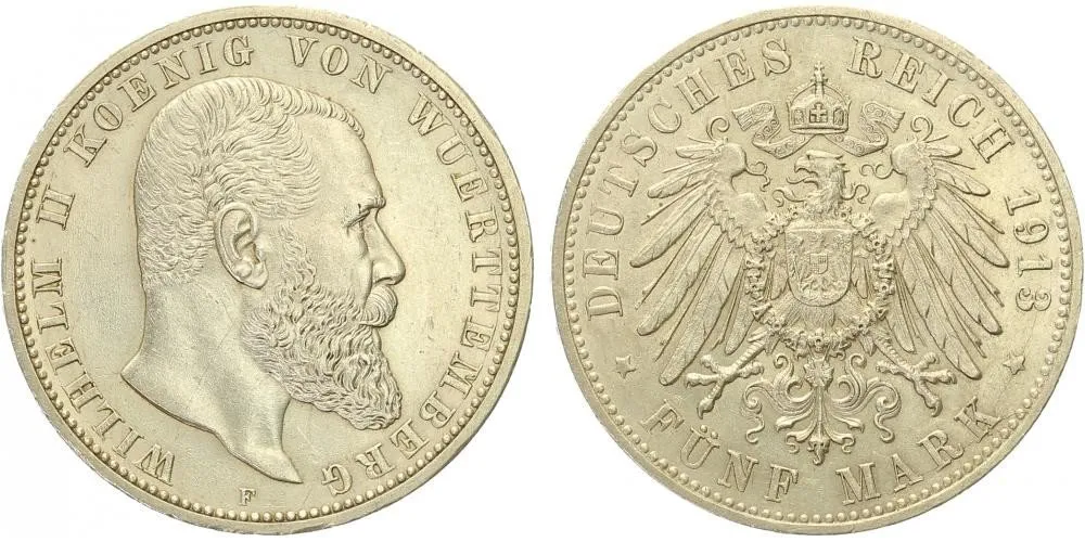 Württemberg, Wilhelm II., 1891 - 1918 — 1