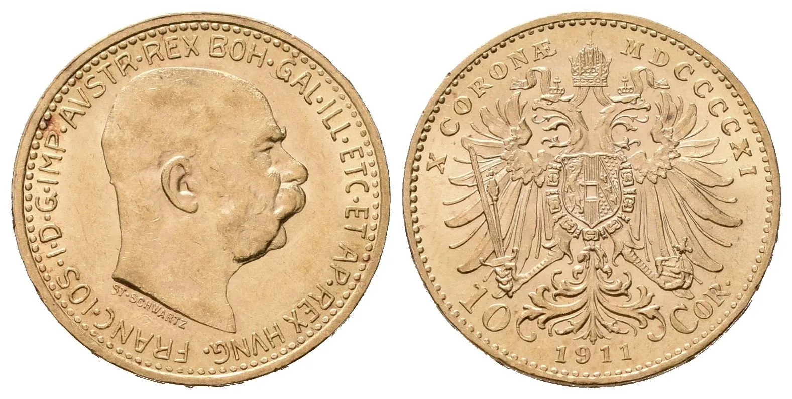 10 Koruna 1911