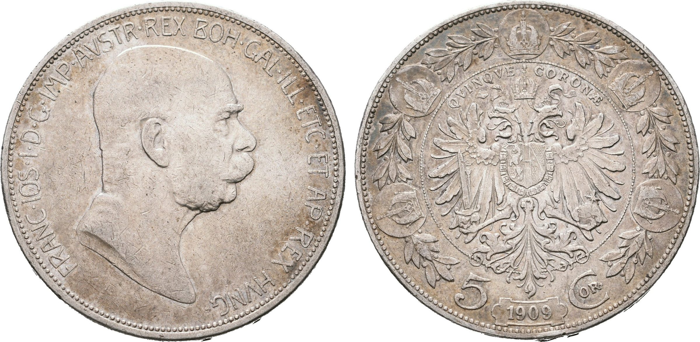5 Koruna 1909