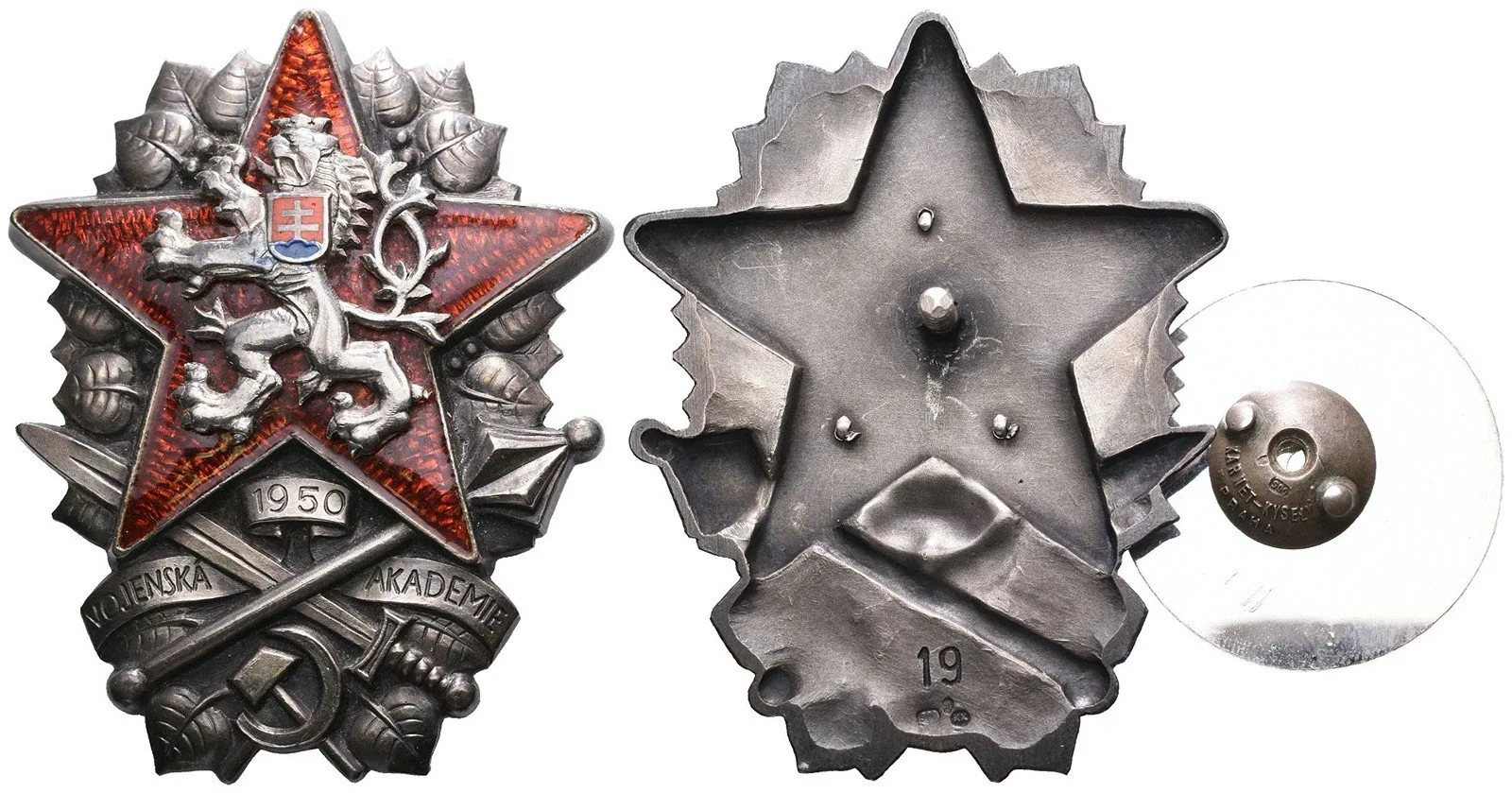 Československo - odznaky vojenských škol — 1