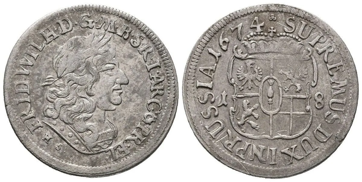 Brandenburg - Preussen, Friedrich Wilhelm, 1640 - 1688 — 1