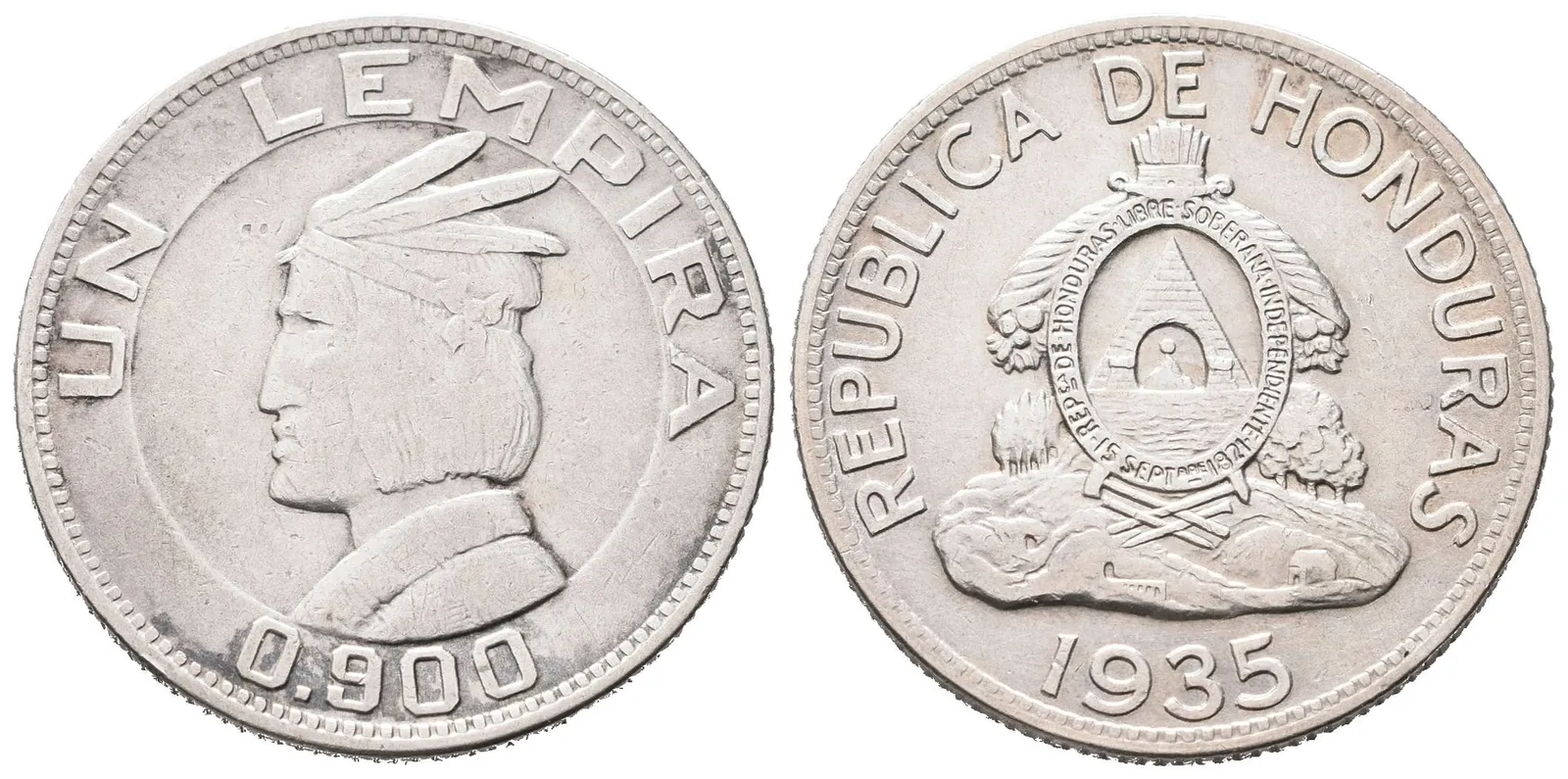 Honduras, Lempira 1935